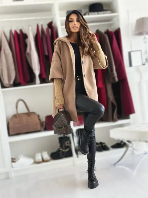 Nellwyn | Draped Cape Style Cardigan