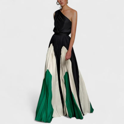 Jessamine | Statement Colour Block Maxi Dress