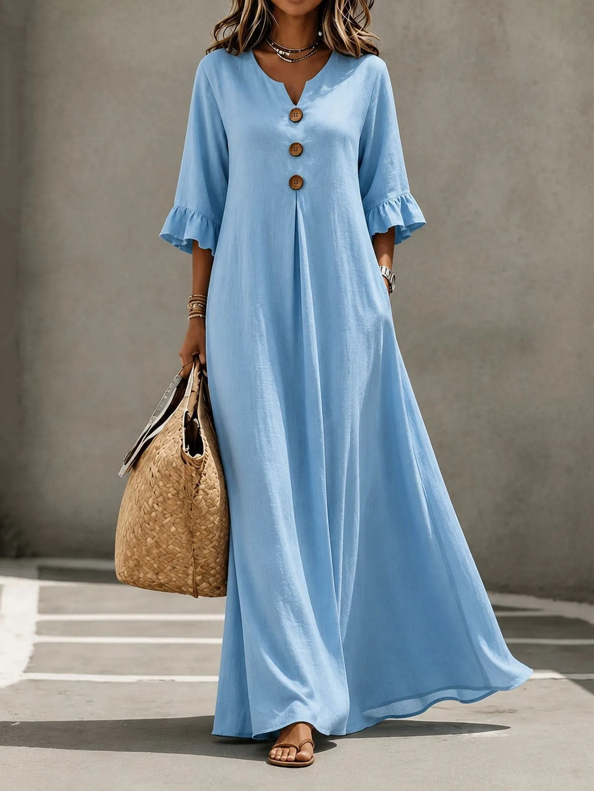 Ellowen | Breezy Pocket Maxi Dress