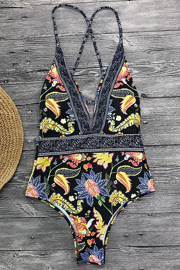 Bellerose | Deep V Neck Beach Swimsuit