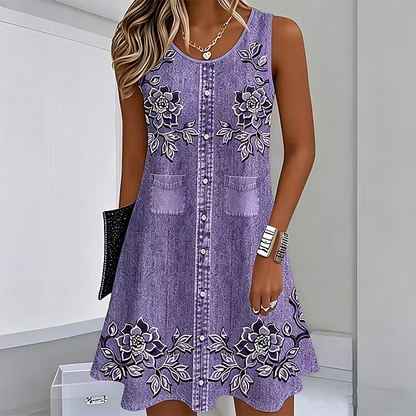 Eulina | Relaxed Floral Summer Dress