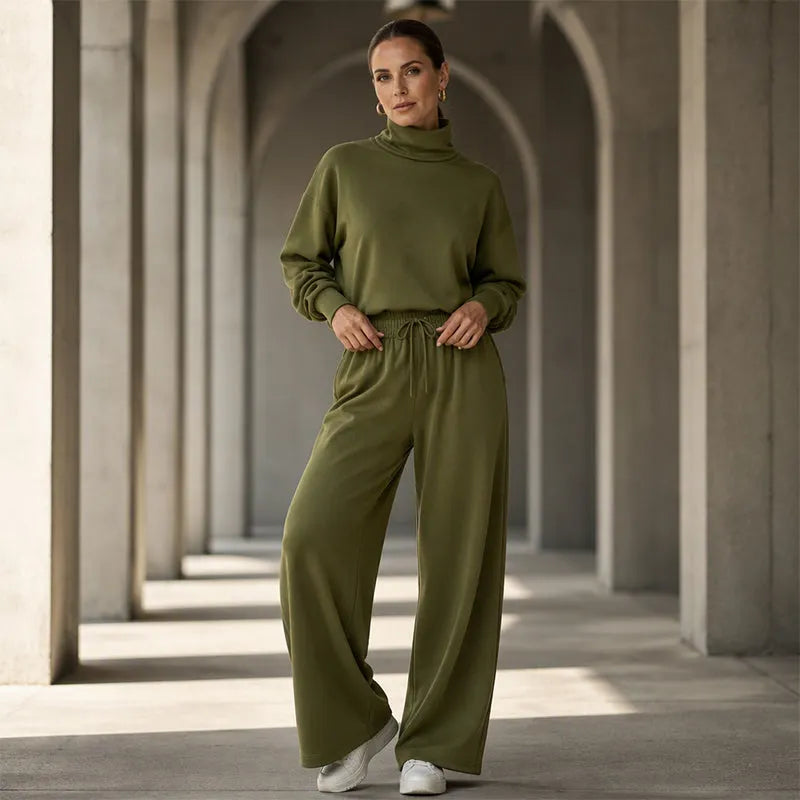 Serevina | Cozy Turtleneck Two Piece Set