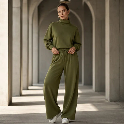 Serevina | Cozy Turtleneck Two Piece Set