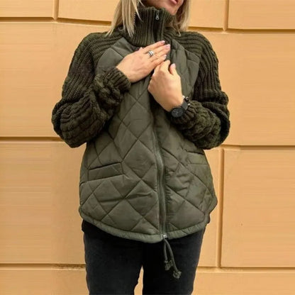 Maevora | Diamond Quilted Knit Jacket