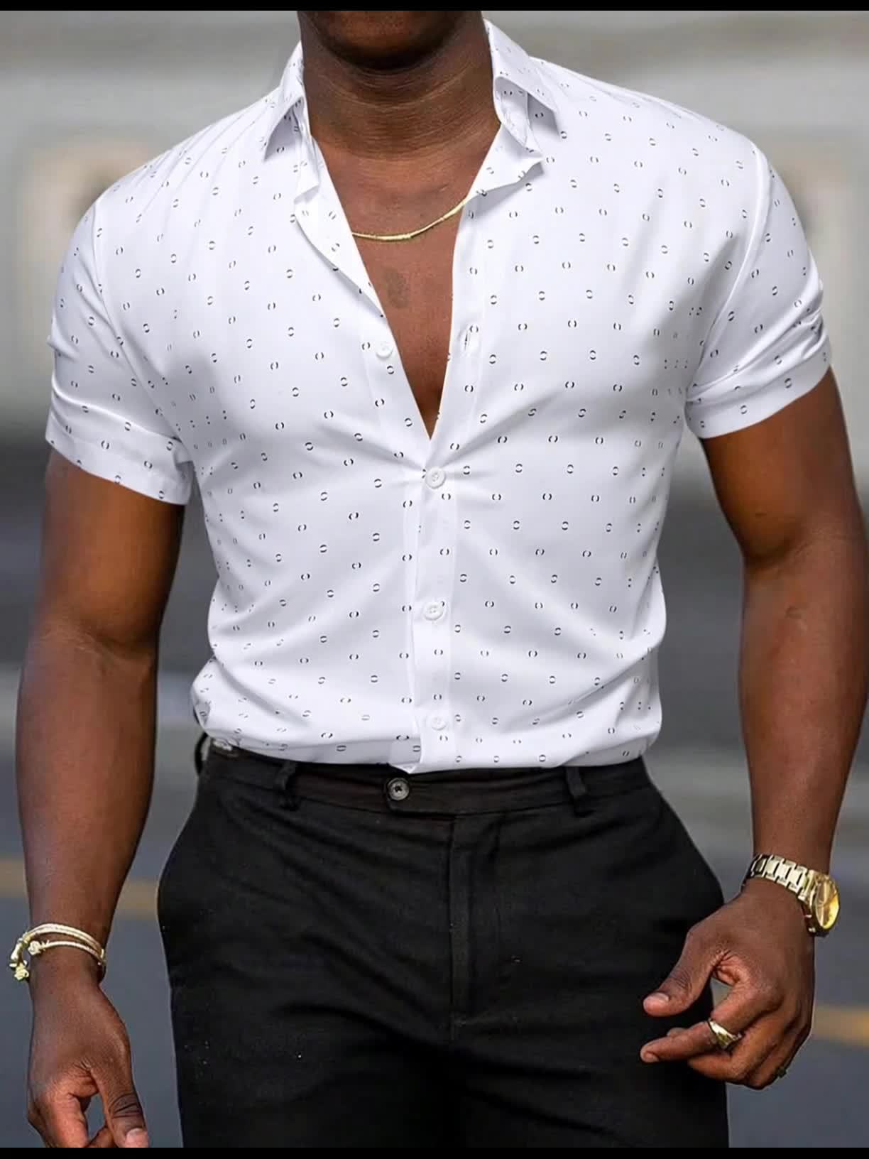Bravik | Slim Fit Casual Summer Shirt