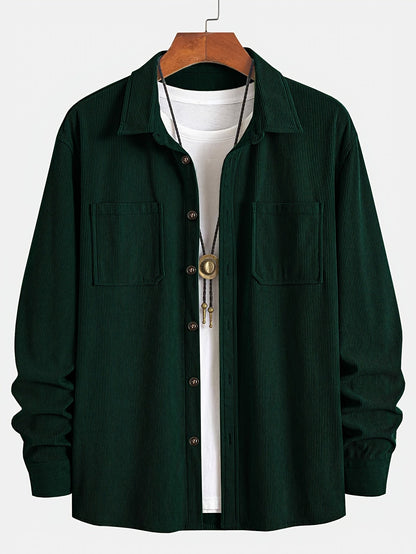 Leland | Button Front Workwear Overshirt