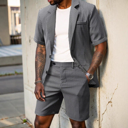 Aldric | Tailored Blazer Shorts Set