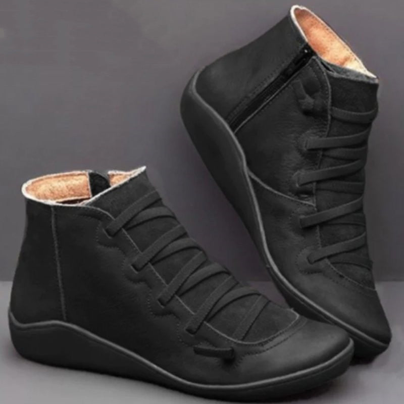 Zephric | Casual Zip Up Ankle Sneakers