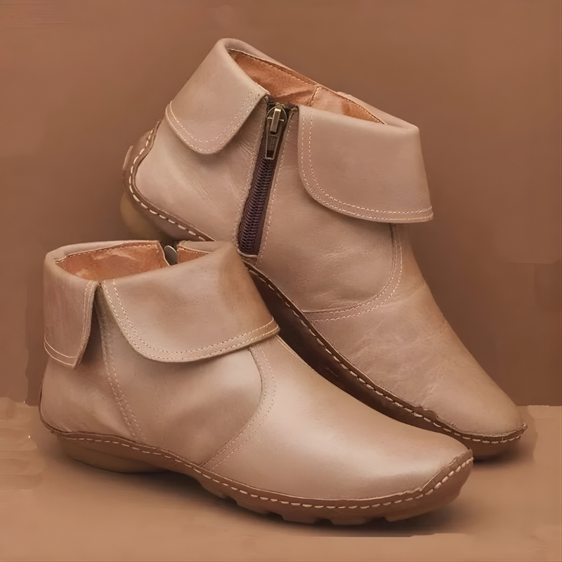Jessara | Soft Leather Everyday Ankle Boots