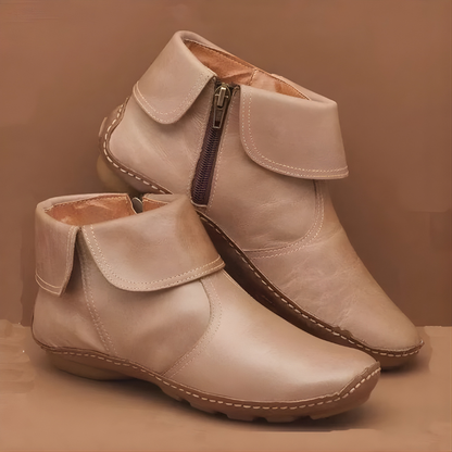 Jessara | Soft Leather Everyday Ankle Boots