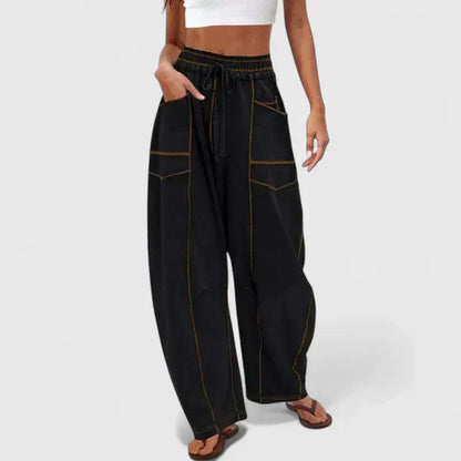 Floriane | Effortless Wide Leg Lounge Trousers