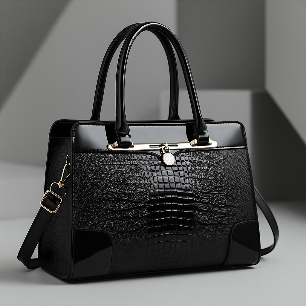 Zoravie | Luxe Textured Shoulder Handbag