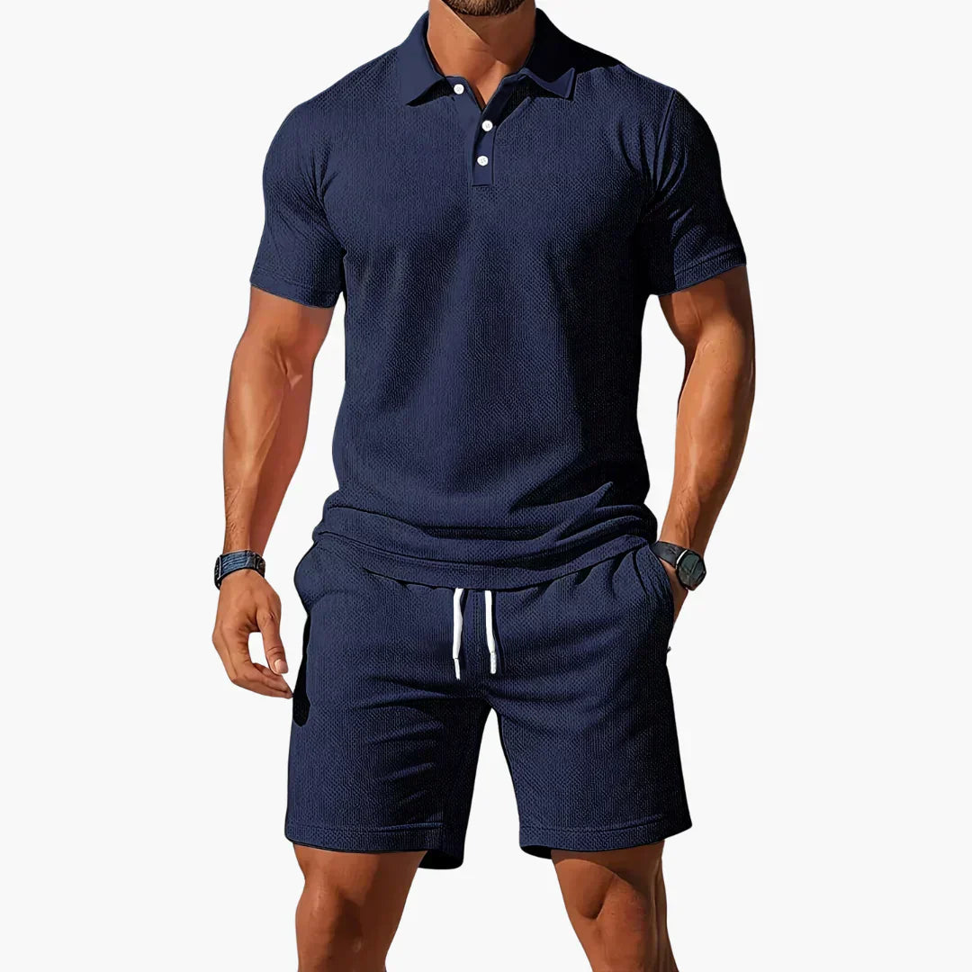 Landon | Relaxed Drawstring Two Piece Set