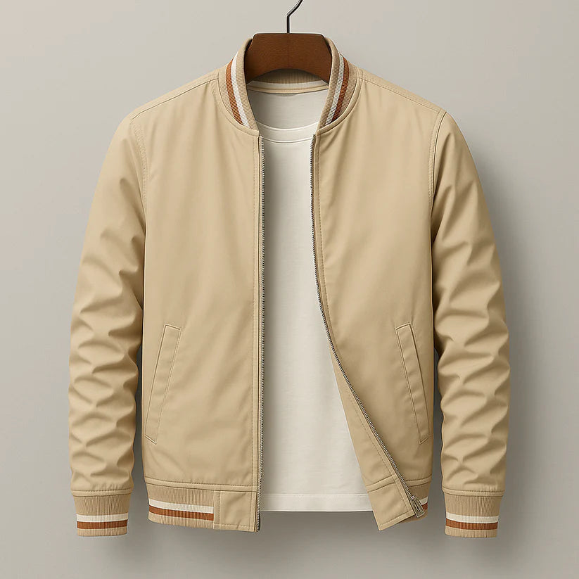 Westley | Ribbed Collar Casual Jacket