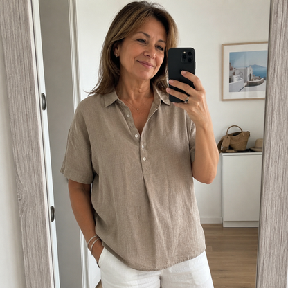 Mirelle | Oversized Everyday Collar Blouse