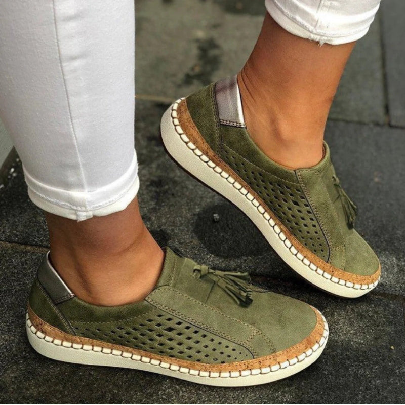 Veltrina | Tassel Detail Casual Slip On Shoes