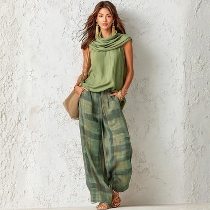 Eulora | Relaxed Fit Co Ord Trouser Set