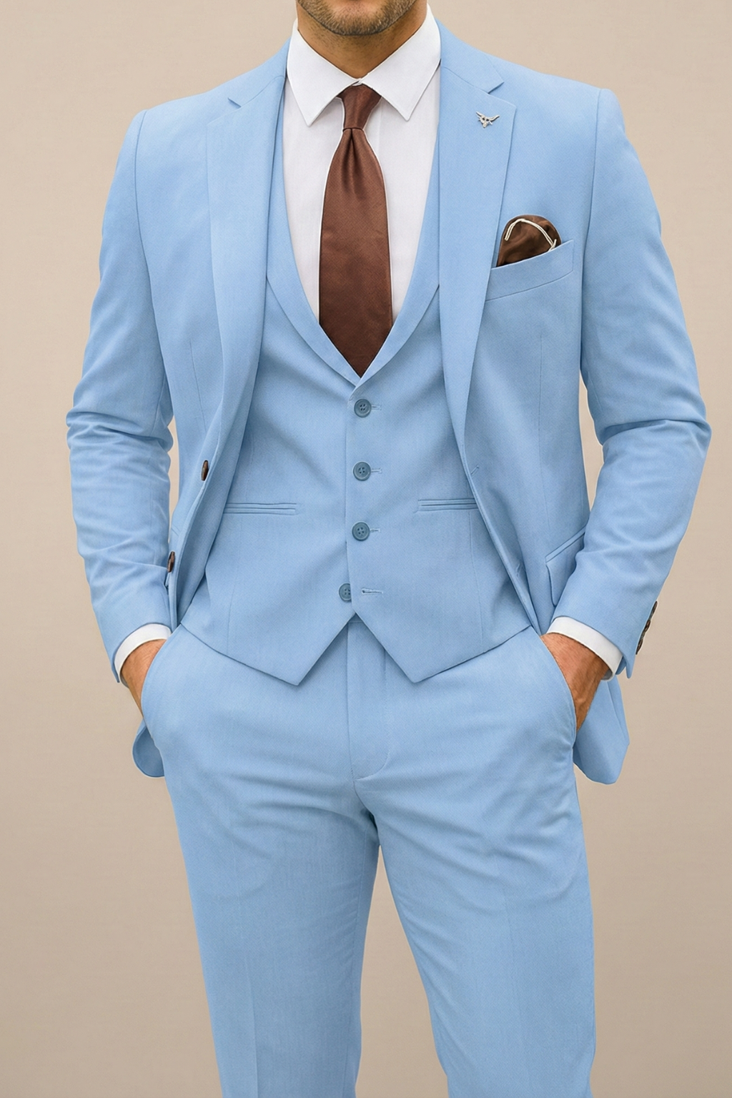Brantley | Classic Formal Three Piece Suit