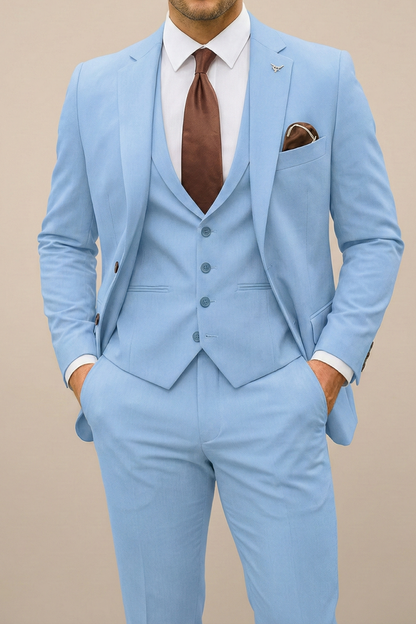 Brantley | Classic Formal Three Piece Suit