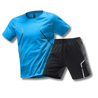 Niall | Lightweight Sports T Shirt And Shorts Set