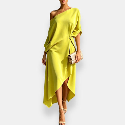 Roselinde | Asymmetric Flow Evening Dress