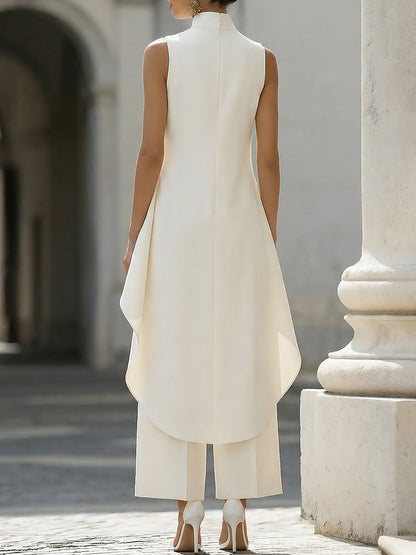 Marcella | Elegant Draped Layered Jumpsuit