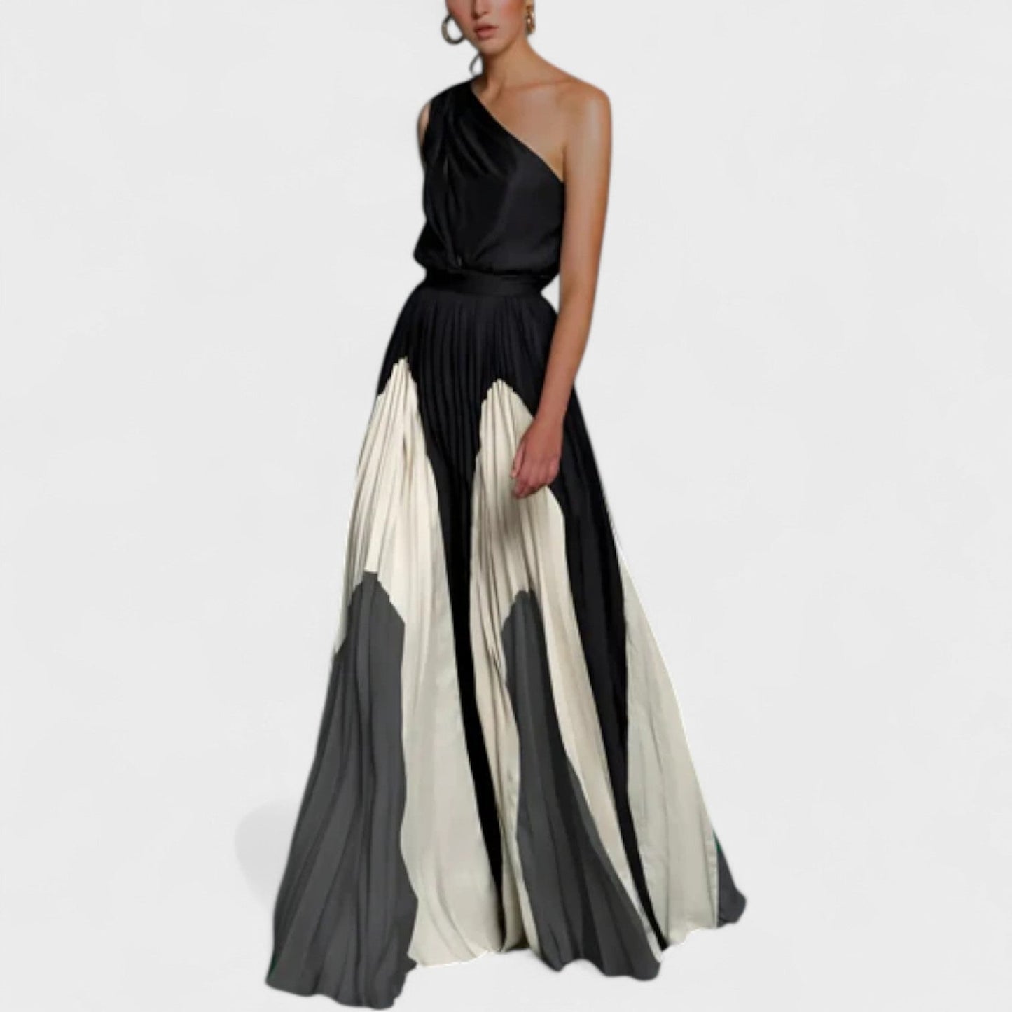 Jessamine | Statement Colour Block Maxi Dress