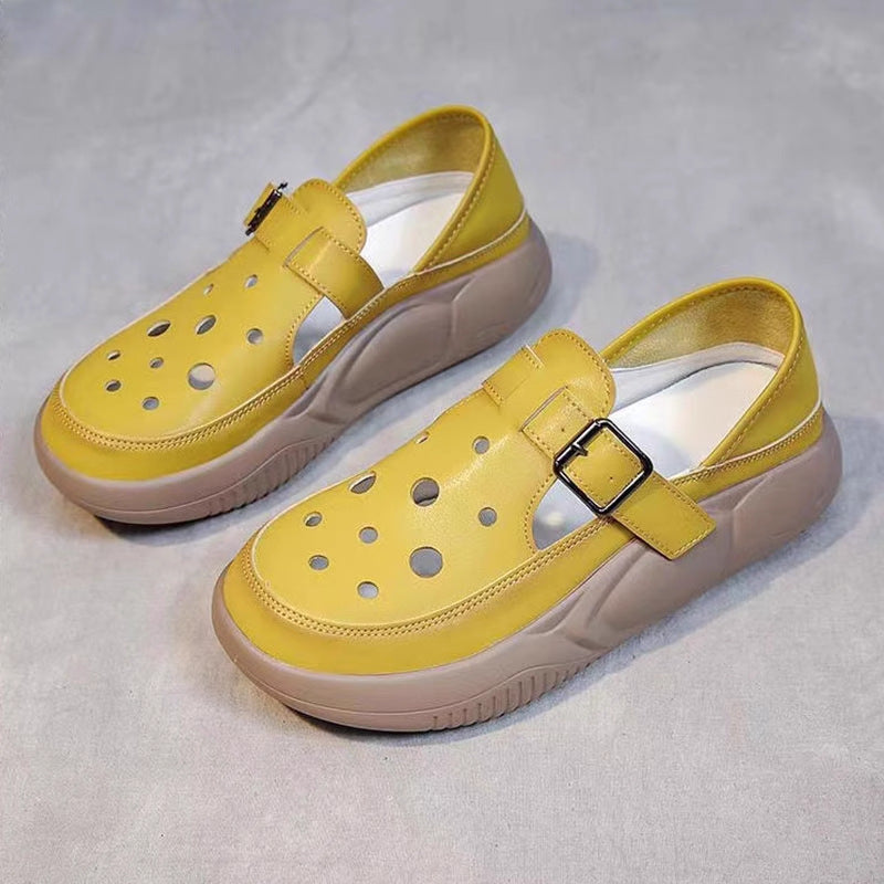 Dorelia | Lightweight Buckle Strap Comfort Shoes