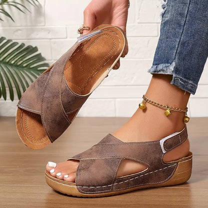 Nerina | Open Toe Slingback Sandals