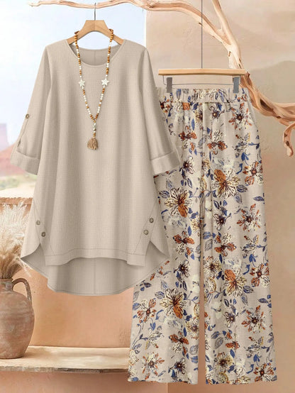 Dianora | Flowing Top And Trouser Set