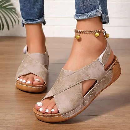 Nerina | Open Toe Slingback Sandals