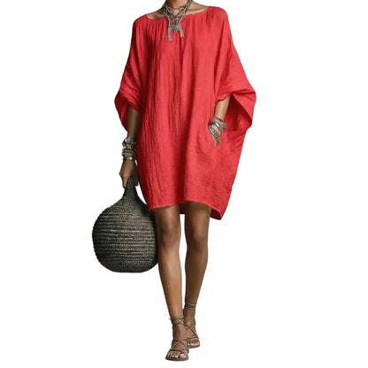 Fenella | Breezy Oversized Mini Dress