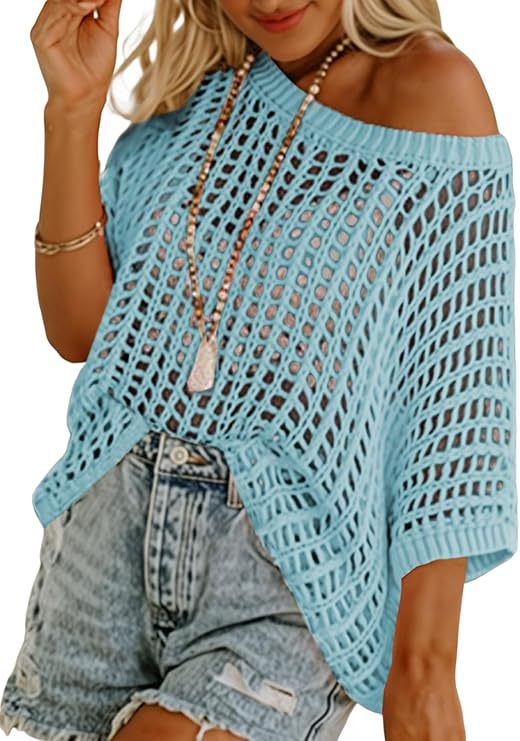 Elowyn | Open Knit Relaxed Sweater