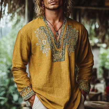 Iverson | Vintage Embroidered Resort Shirt