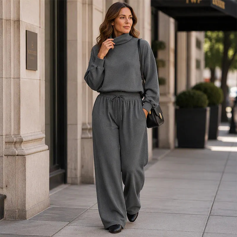 Serevina | Cozy Turtleneck Two Piece Set