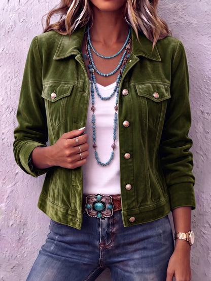 Orelisse | Soft Touch Velvet Jacket