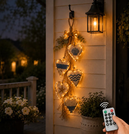 Zarelia | Decorative Hanging Heart Lights