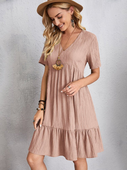 Kerensa | Relaxed Fit Babydoll Mini Dress