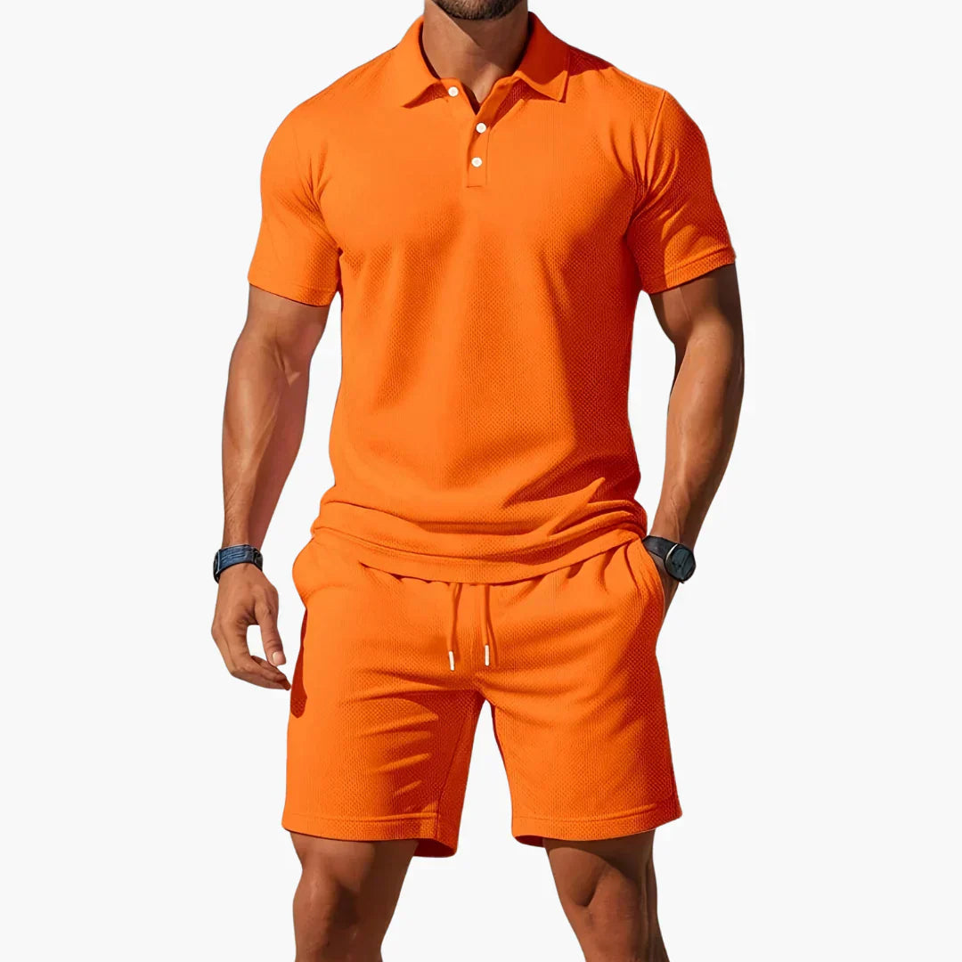 Landon | Relaxed Drawstring Two Piece Set