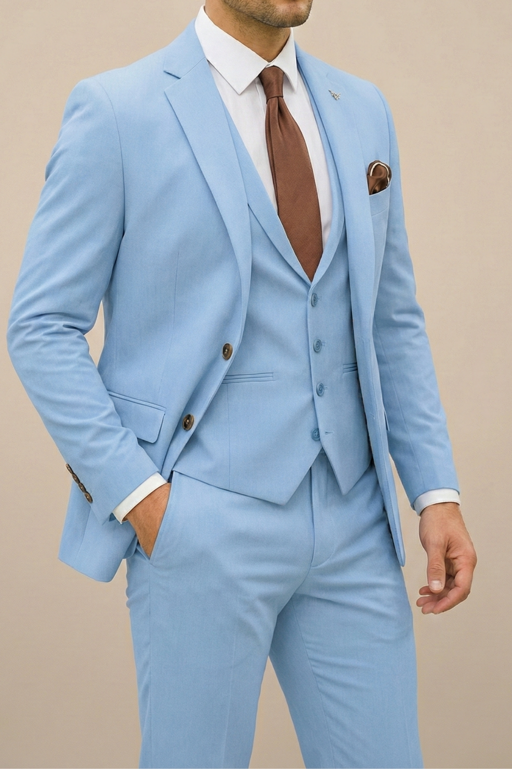 Brantley | Classic Formal Three Piece Suit
