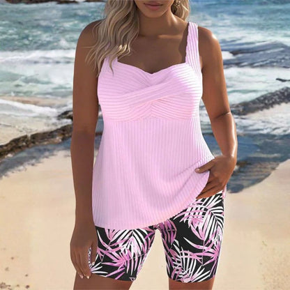 Nerelle | Tropical Print Two Piece Set