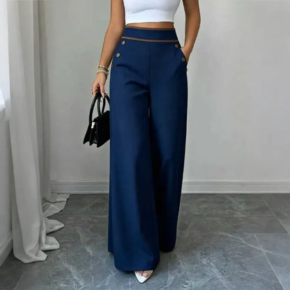 Valenza | Modern Wide Leg Trousers