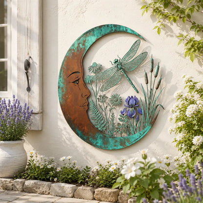 Roselith | Enchanted Garden Moon Wall Art