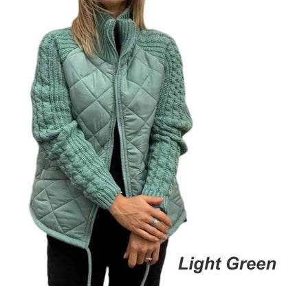 Maevora | Diamond Quilted Knit Jacket