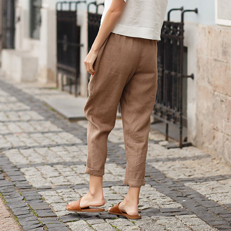 Jovienne | Lightweight Everyday Linen Trousers