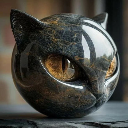 Nerolia | Majestic Cat Head Ornament
