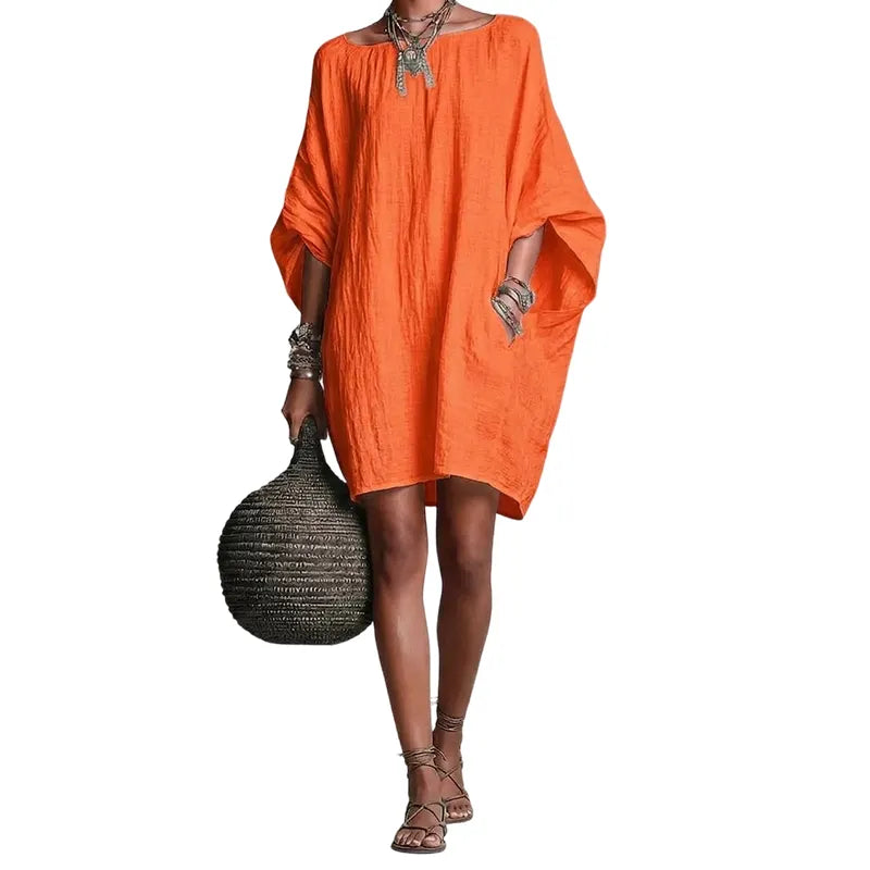 Fenella | Breezy Oversized Mini Dress