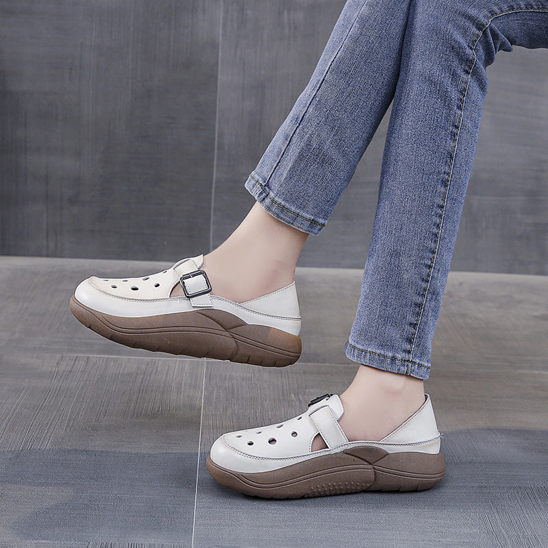 Dorelia | Lightweight Buckle Strap Comfort Shoes