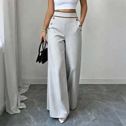 Valenza | Modern Wide Leg Trousers