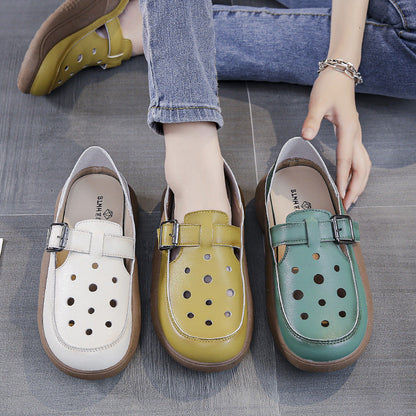 Dorelia | Lightweight Buckle Strap Comfort Shoes